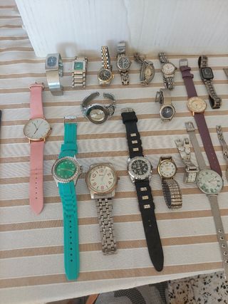 Lote de relojes de mujer