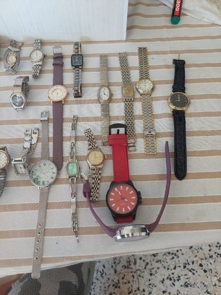 Lote de relojes de mujer