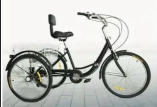 Triciclo Adulto 24 con Casco