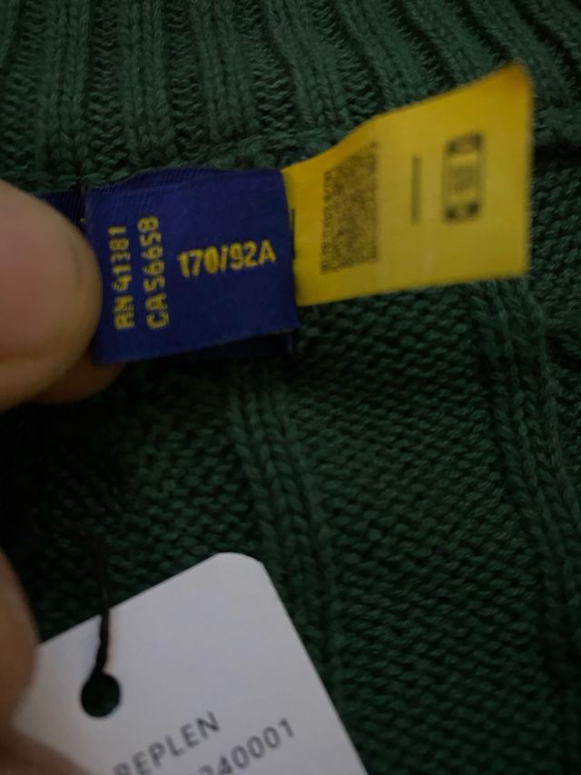 Maglione Ralph Lauren Verde