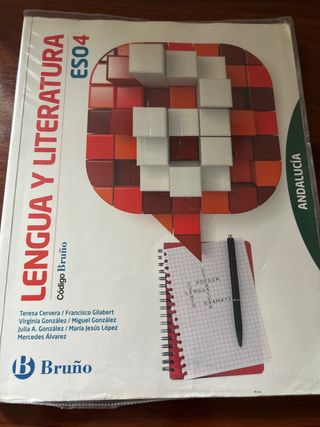 Libro de texto Bruño Lengua y Literatura 4 ESO