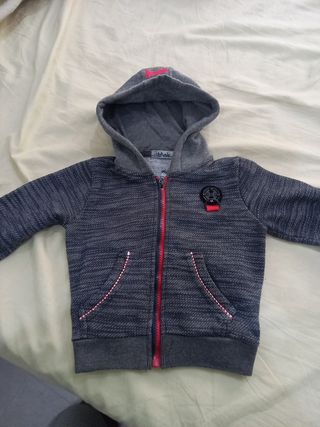3 Sudaderas Chaqueta Bebé 18-24 Meses