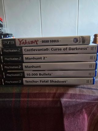 Pacchetto di 6 giochi per PS2 e PS3