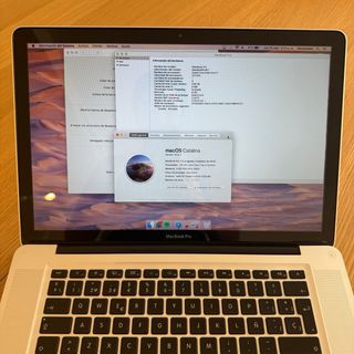 MacBook Pro 15” Color Plata. 2013