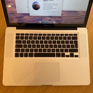 MacBook Pro 15” Color Plata. 2013