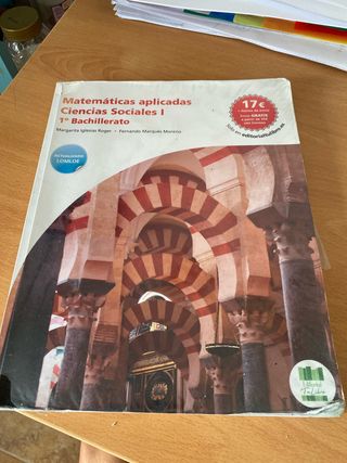 libro de mates de 1 bachillerato