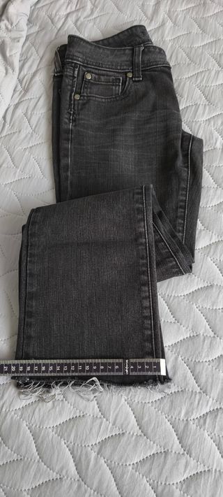 Pantalón vaquero gris Green Coast mujer