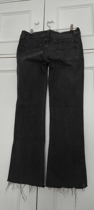 Pantalón vaquero gris Green Coast mujer