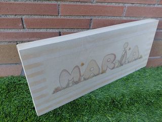 Cuadro infantil nombre 'Maria'