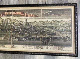 Quadro stampa Veduta città di Torino