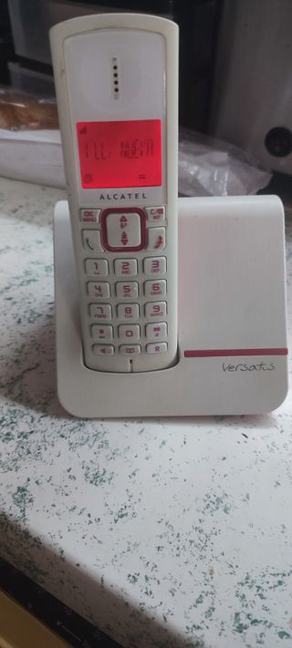 Teléfono Inalámbrico Alcatel Blanco