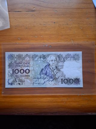 Billete 1000 Escudos Portugal 1987