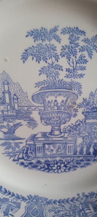 Plato Vargas Segovia Vintage 23cm