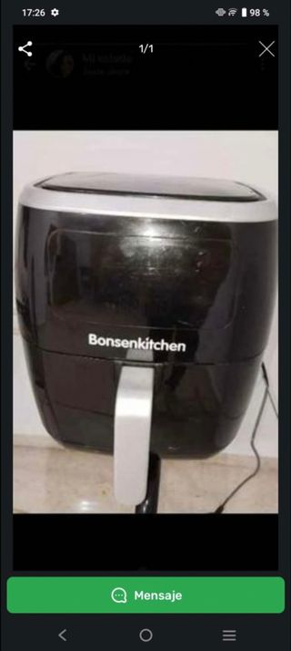 Freidora Bonsenkitchen 6L