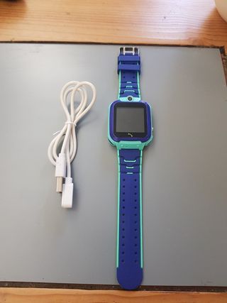 Reloj Smartwatch infantil azul y verde