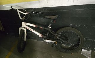 Bicicleta BMX Monty Junior Blanca