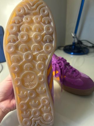 Zapatillas Adidas Gazelle Mujer Fucsia Naranja