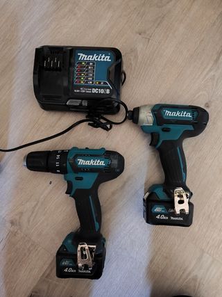 Taladro percutor  y Atornillador de impacto Makita