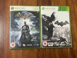 Pack Xbox 360 Batman Arkham Asylum y City
