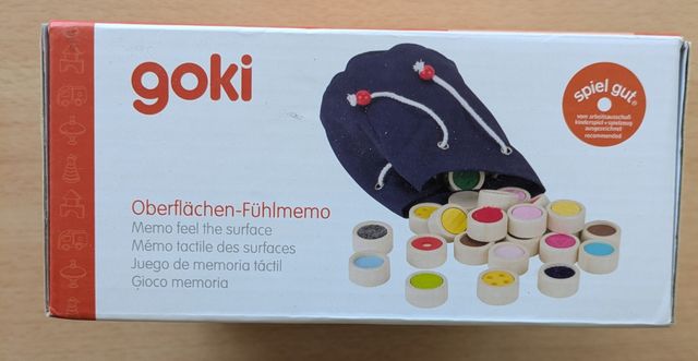 Goki Juego Memoria Táctil Superficies