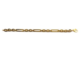 pulsera oro 18k con circonita