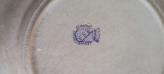 Plato San Matías Siglo XIX Sarreguimes