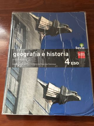 Libro de texto Geografía e historia 4 ESO SM