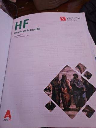 HF (HISTORIA DE LA FILOSOFIA) BACHILLERATO AULA 3D