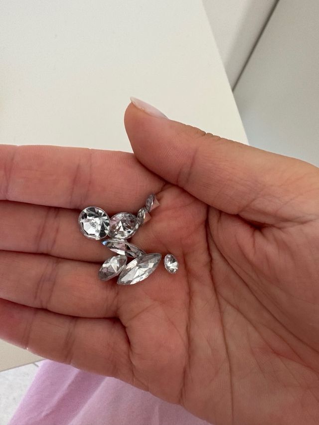 Giacca in denim Reserved con pietre