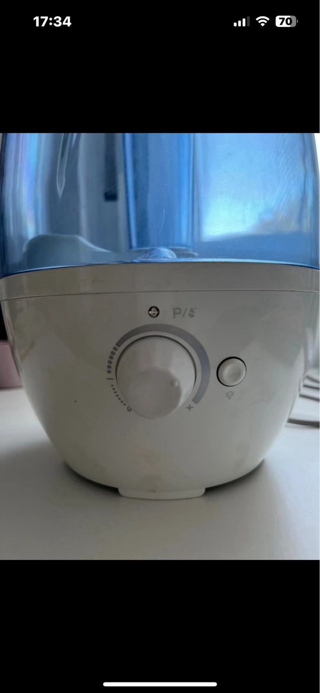 Humidificador Carrefour Home Azul y Blanco