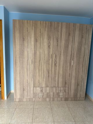Armario Roble 4 PUERTAS 200CMX200CM OFERTA