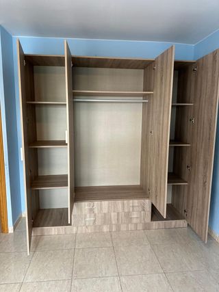 Armario Roble 4 PUERTAS 200CMX200CM OFERTA