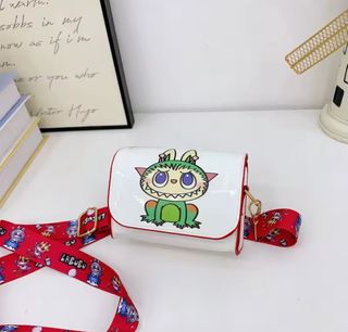 Bolso infantil Labubu blanco