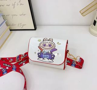 Bolso infantil Labubu blanco