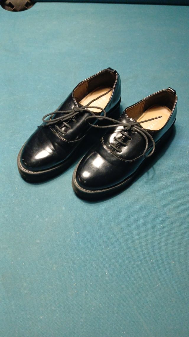 Zapatos charol negros