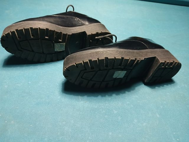 Zapatos charol negros