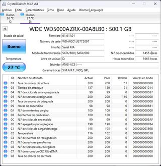 WD Green 500GB HDD WD5000AZRX