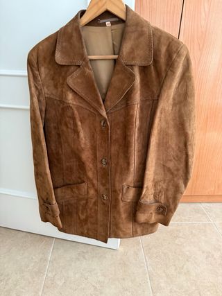 Chaqueta de ante para mujer