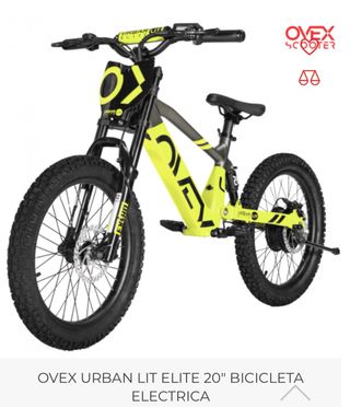 Bicicleta Eléctrica OVEX Urban Lit Elite 20
