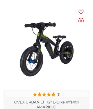 Bicicleta Eléctrica OVEX Urban Lit Elite 20