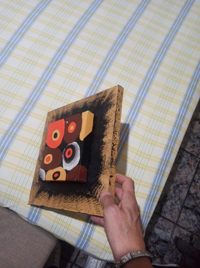 Cuadro abstracto moderno