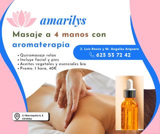 Quiromasaje a 4 Manos