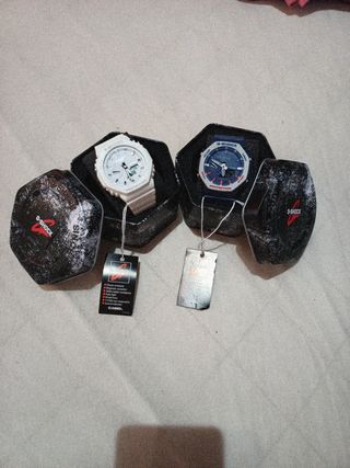 Relojes G-SHOCK Blancos y Azules