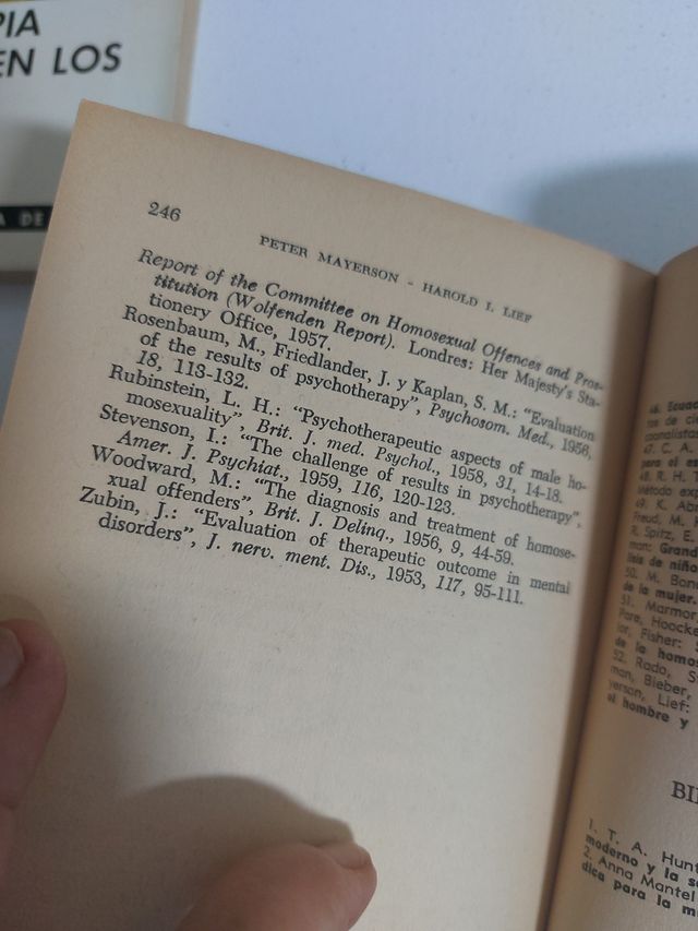 Psicoterapia y Homosexualidad Libros. Los dos 3
