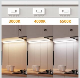 ENUOTEK 2 LUCI A LED PER MOBILI DA CUCINA O DA BAGNO