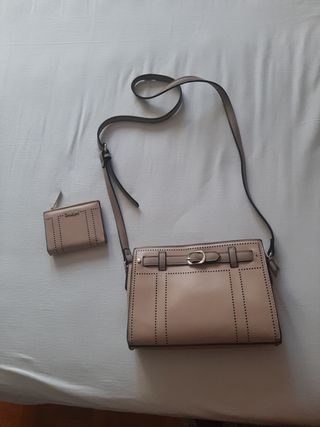 Borsetta o portafoglio beige