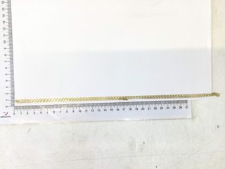 cadena oro 18k 31cm