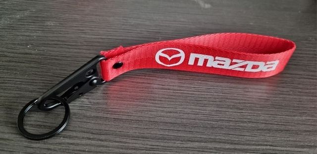 CHAVEIRO MAZDA COM LOGOTIPO MAZDA EMBLEMA MAZDA MAZDA