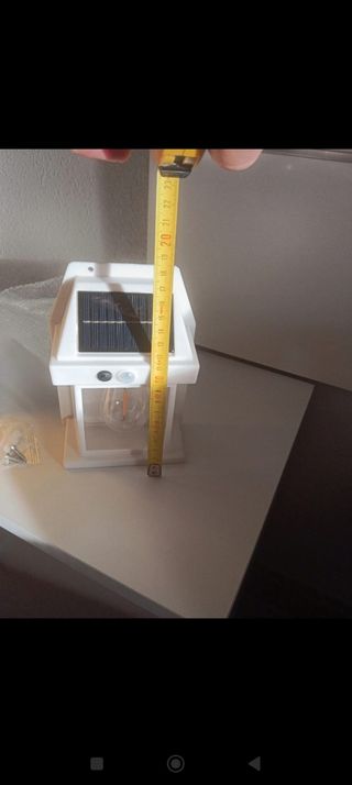 Lámpara Solar Exterior con Sensor Movimiento