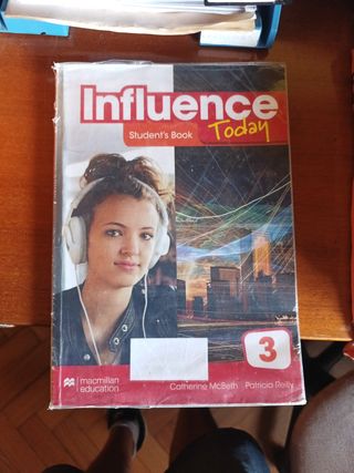 INFLUENCE TODAY 3 Student's book: libro de texto
